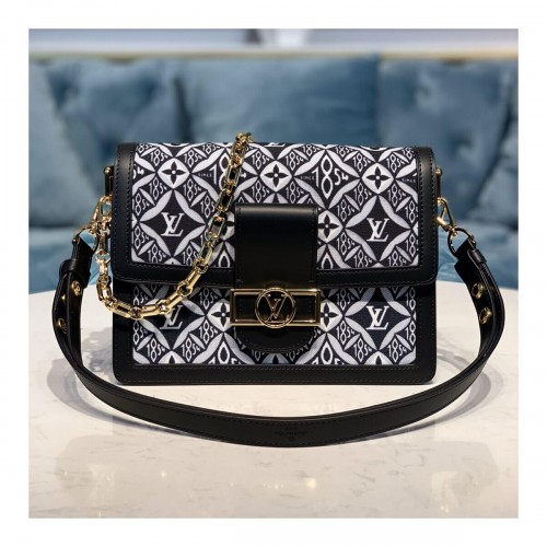 Louis Vuitton Denim Dauphine MM M57211