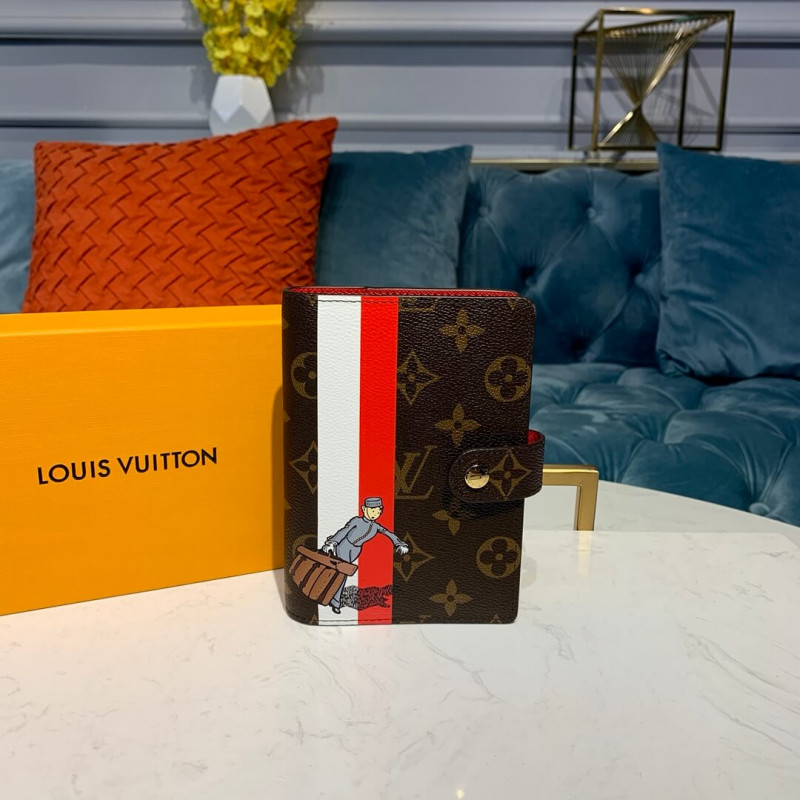 Louis Vuitton Tintin Groom Bellboy Small Ring Agenda Cover R20005