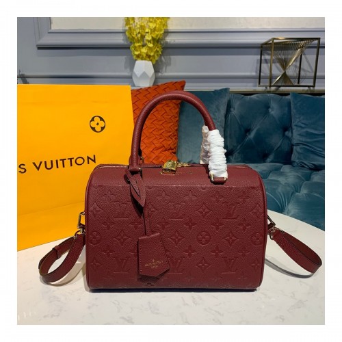 Louis Vuitto Monogram Empreinte Speedy Bandouliere 25 M42401