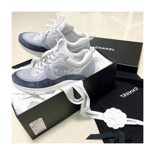 Chanel Wmns Suede Calfskin Sneaker G37136