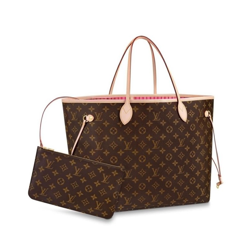 Louis Vuitton Monogram Canvas Neverfull GM M40990 Pink