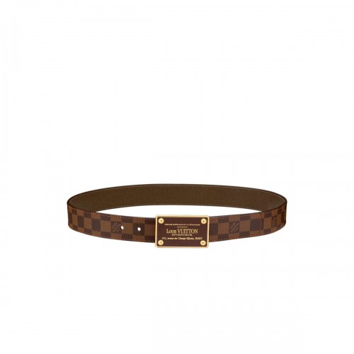 Louis Vuitton LV Inventeur Damier 35mm Reversible Belt M9677Q