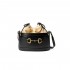 Gucci 1955 Horsebit Bucket Bag 602118 Black/Butter