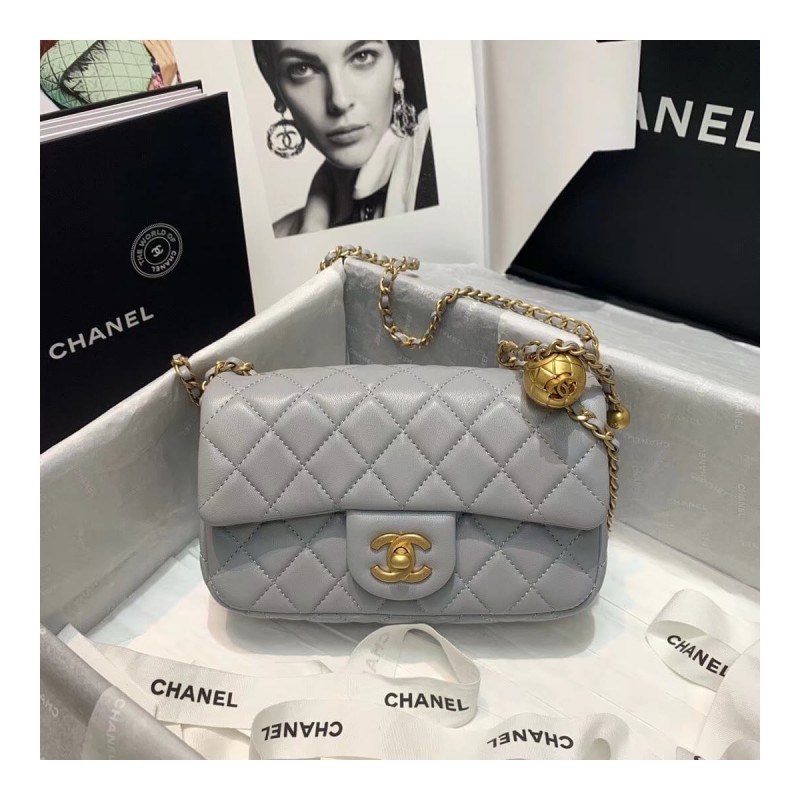 Chanel Lambskin  Flap Bag AS1787