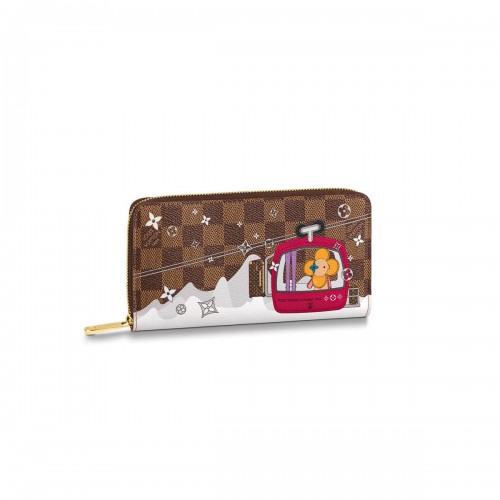Louis Vuitton Courchevel Zippy Wallet N60257