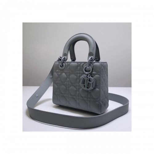 Lady Dior My ABCDior Bag in Ultramatte Cannage Calfskin M0538