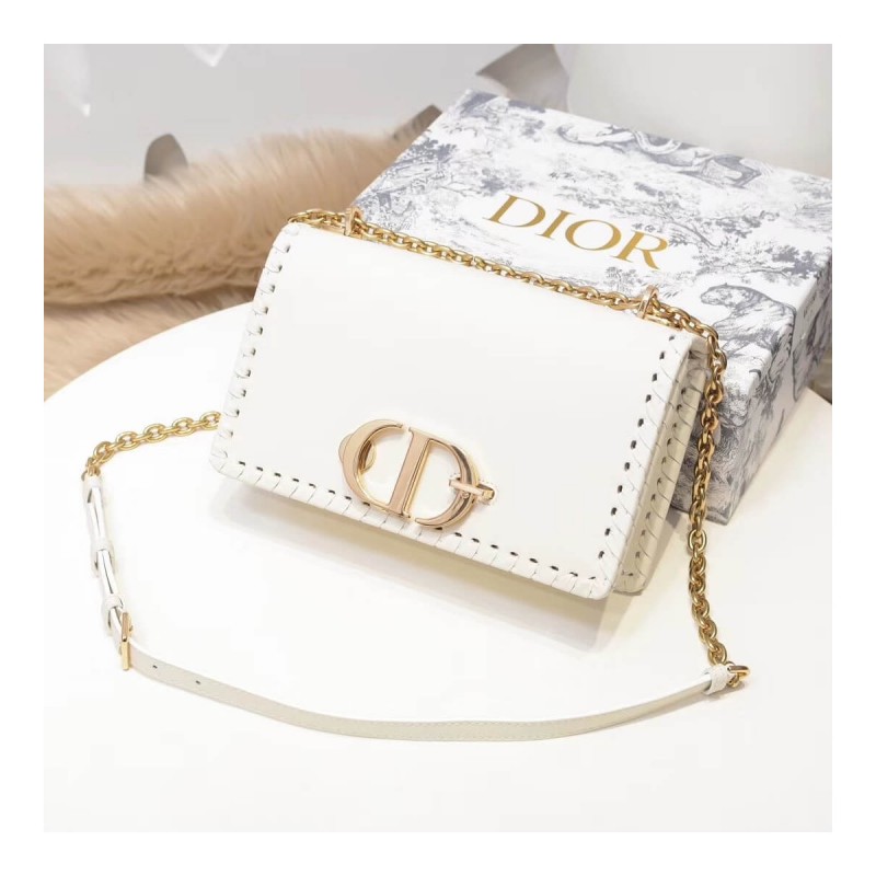 Christian Dior 30 Montaigne Calfskin Flap Chain Bag M9220