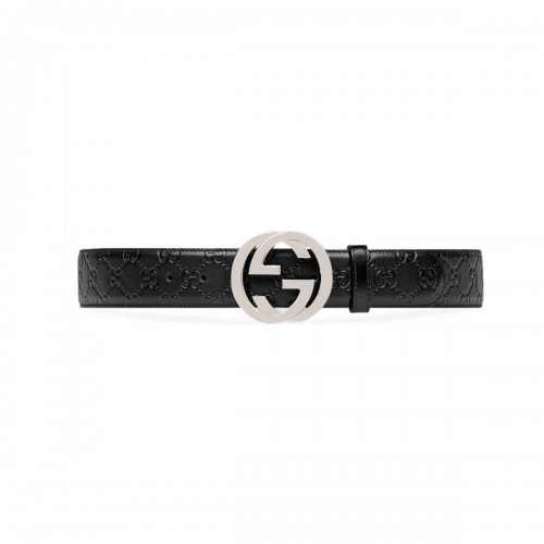 Gucci Signature Leather Belt 411924