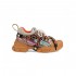 Gucci Flashtrek Sneaker With Removable Crystals 537153 Multicolor