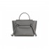 Celine Micro Belt Bag In Grained Calfskin 189153 Grey