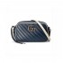 Gucci GG Marmont Small Shoulder Bag 447632 Blue