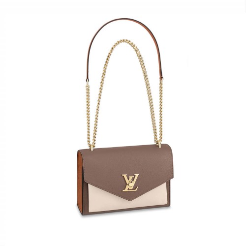 Louis Vuitton MyLockMe Chain Bag M58949 Smokey/Quartz/Caramel