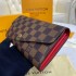 Louis Vuitton Damier Ebene Sarah Wallet N63209