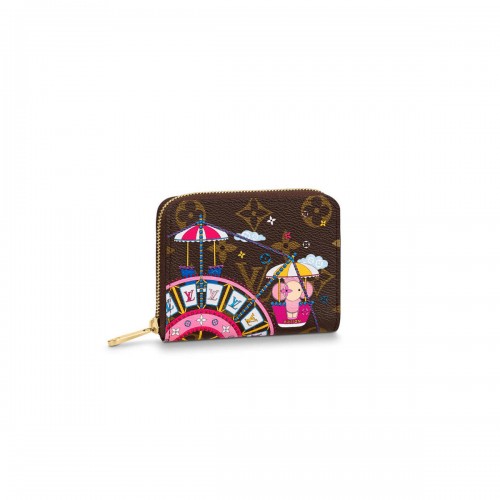 Louis Vuitton Christmas Animation 2020 Zippy Coin Purse M69745