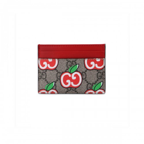 Gucci GG Apple Print Card Case 624898