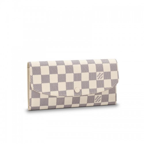 Louis Vuitton Damier Azur Canvas Emilie Wallet N41625