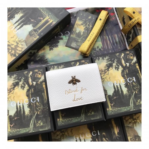 Gucci Animalier Card Case Wallet 460185