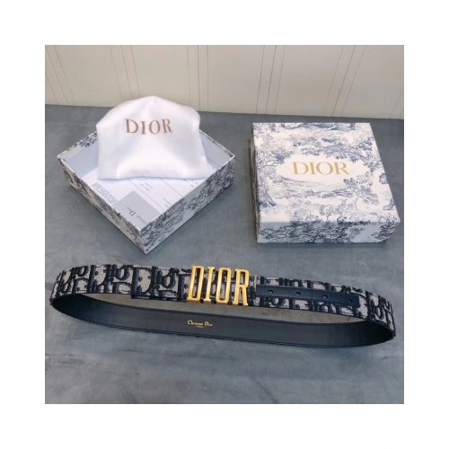 Christian Dior Saddle D-Fence 30mm Belt 441463