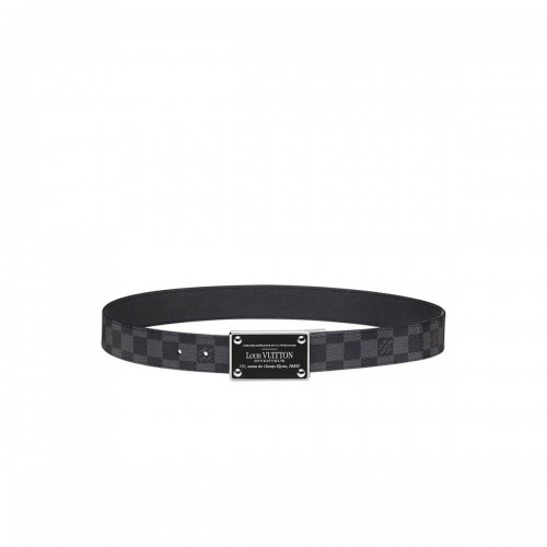 Louis Vuitton LV Inventeur Damier 35mm Reversible Belt M9632Q