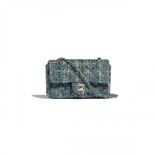 Chanel Tweed Mini Flap Bag A69900