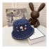 Chanel Badge Denim Bucket Hat D012