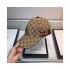 Gucci Original GG Canvas Baseball Hat With Web 200035