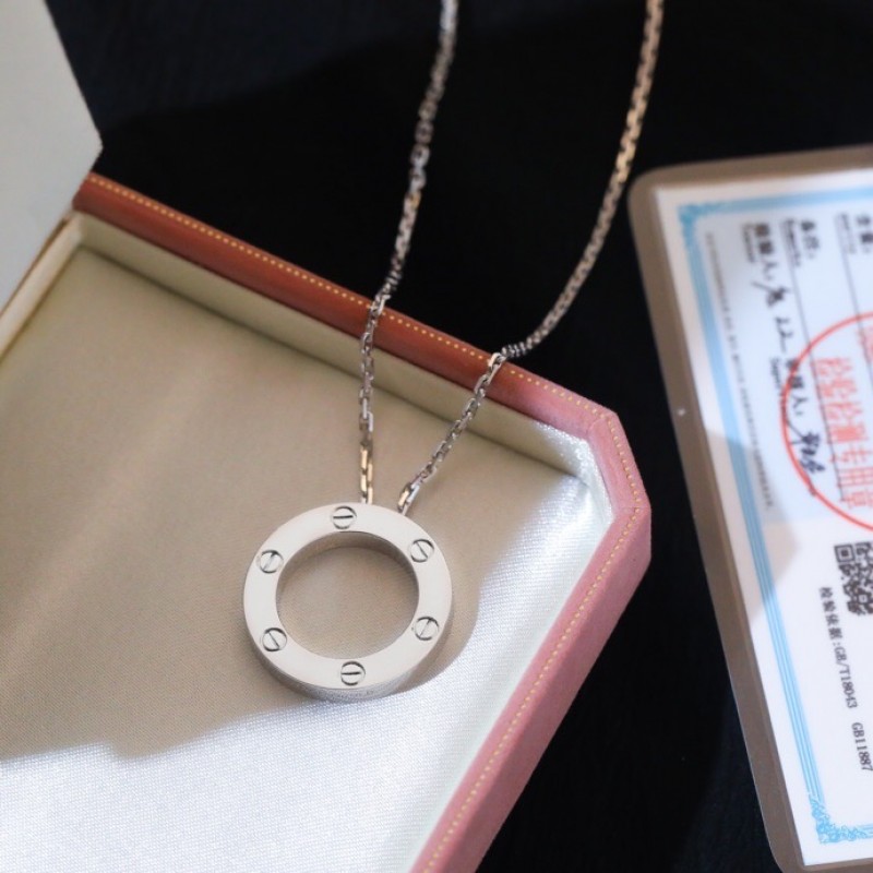 Cartier Love necklace B7014300 white gold