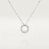 Cartier Love Necklace Diamond-paved B7058000 White gold