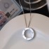 Cartier Love Necklace 3 Diamonds B7014600 White gold