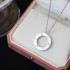 Cartier Love Necklace 3 Diamonds B7014600 White gold