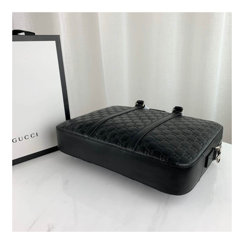 Gucci Signature Leather Briefcase 450944
