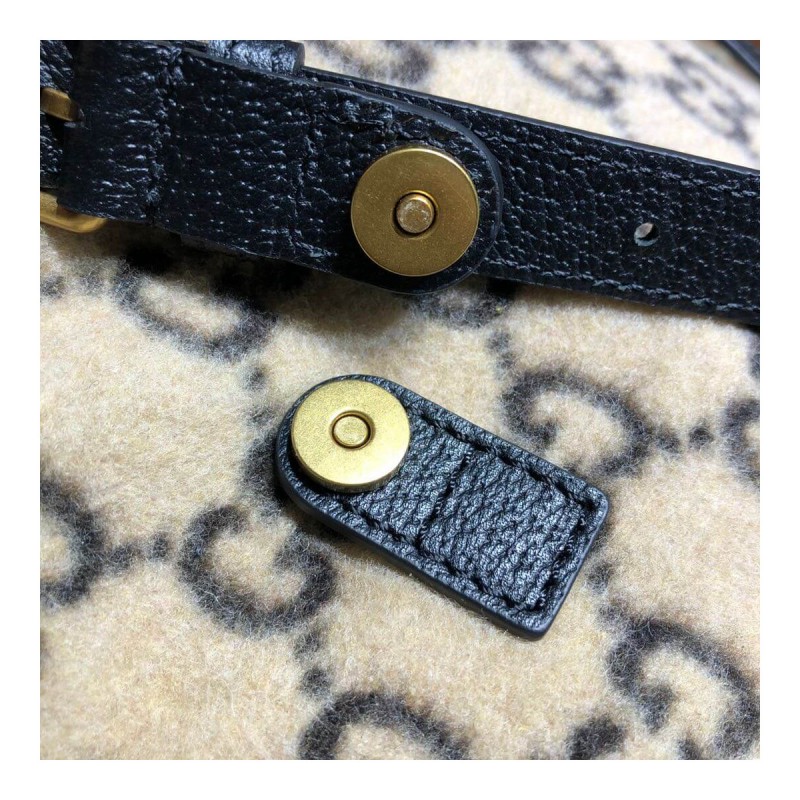 Gucci Large GG Wool Backpack 598182