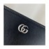 Gucci GG Marmont Smooth Leather Pouch 475317
