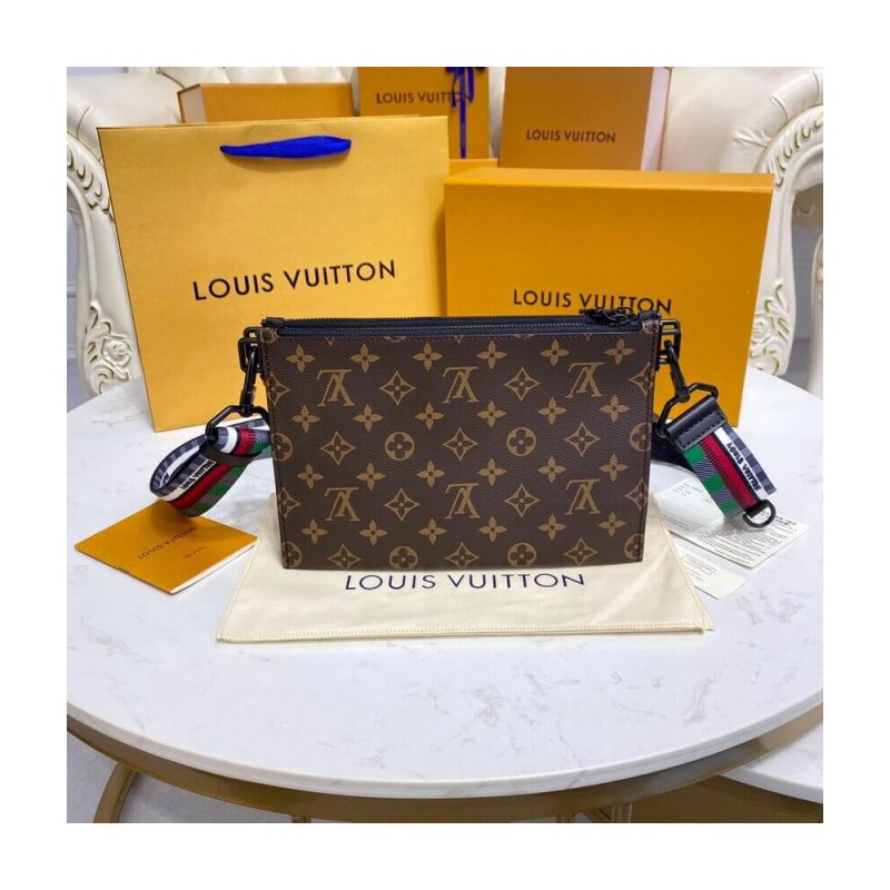 Louis Vuitton Trio Pouch M59681 Black