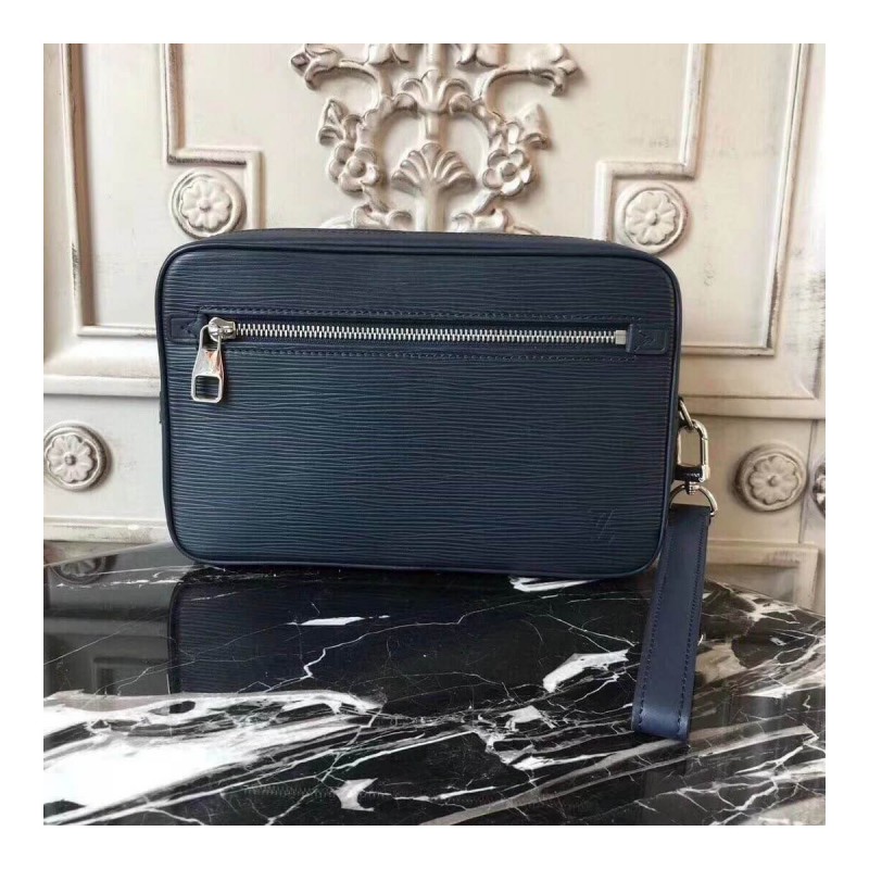 Louis Vuitton Taiga Leather Epi Leather Kasai Clutch M33423