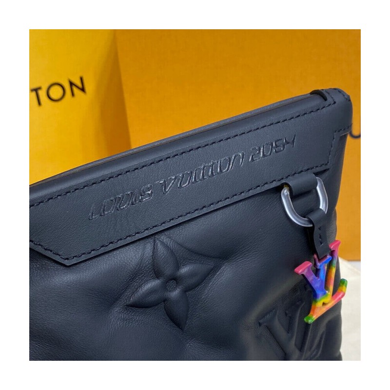 Louis Vuitton Lambskin Leather A4 Pouch M68775