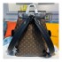 Louis Vuitton Monogram and Crocodile Mat Christopher PM Backpack M43735