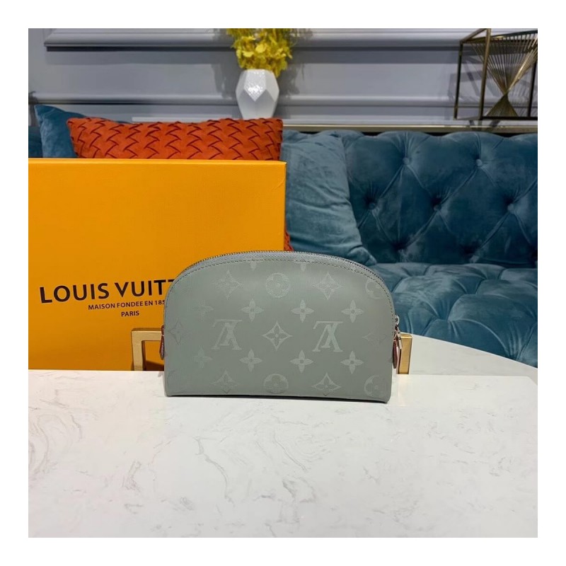 Louis Vuitton Monogram Titanium Canvas Cosmetic Pouch M60024