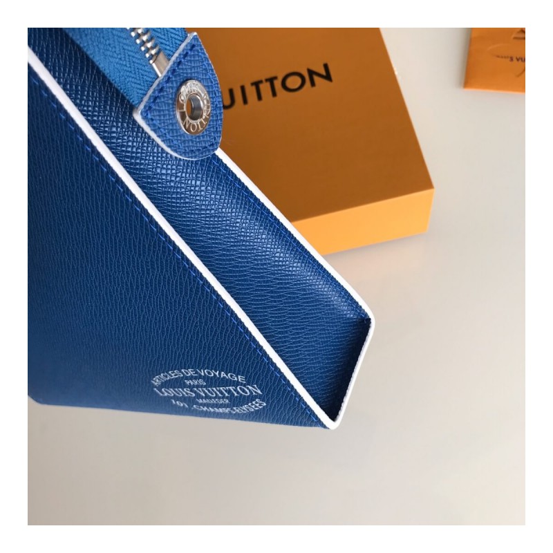 Louis Vuitton Taiga Leather Pochette Voyage M30395 M30397 M30399