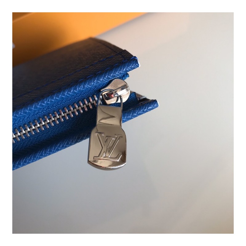 Louis Vuitton Taiga Leather Pochette Voyage M30395 M30397 M30399