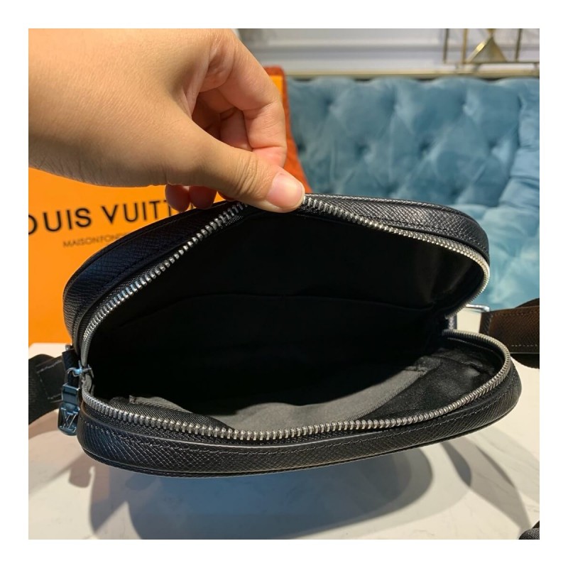 Louis Vuitton Taiga Cowhide Leather Alex Messenger BB M30265