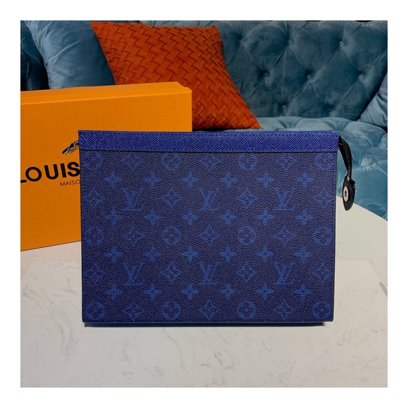 Louis Vuitton Taiga Leather Pochette Voyage MM M30575F