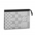 Louis Vuitton Damier Graphite 3D Canvas Pochette Voyage N60443 N60444