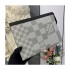 Louis Vuitton Damier Graphite 3D Canvas Pochette Voyage N60443 N60444