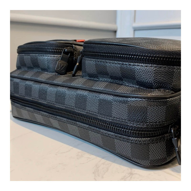 Louis Vuitton Damier Graphite Utility Messenger Bag N40280