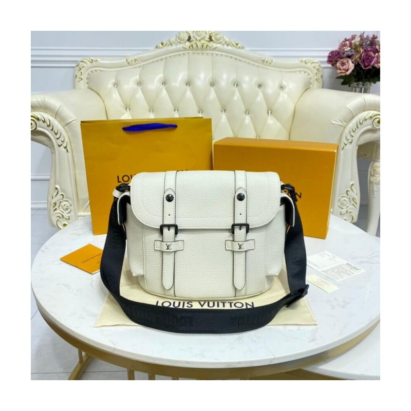 Louis Vuitton Taurillon Leather Christopher Messenger Bag