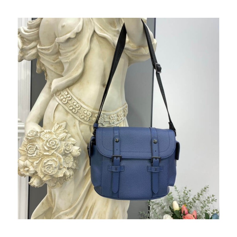 Louis Vuitton Taurillon Leather Christopher Messenger Bag