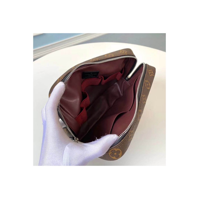 Louis Vuitton Monogram Macassar Toilet Pouch GM M47506