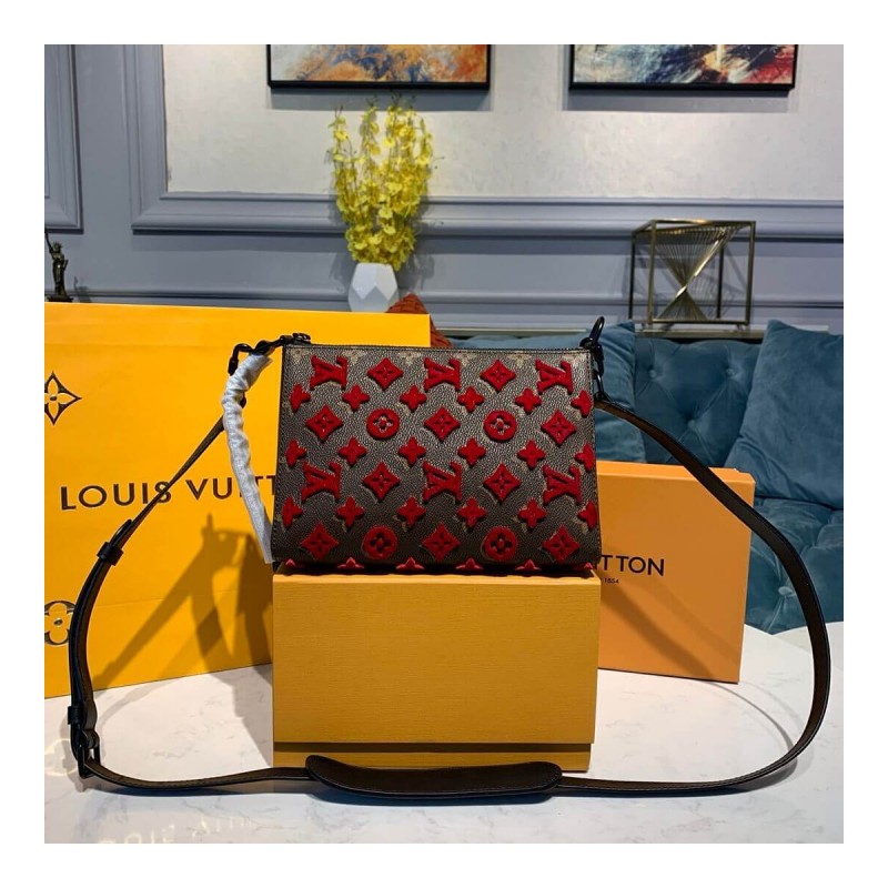 Louis Vuitton lv Triangle Messenger M45078 M45070