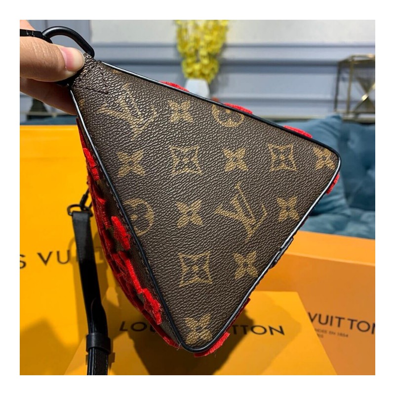 Louis Vuitton lv Triangle Messenger M45078 M45070